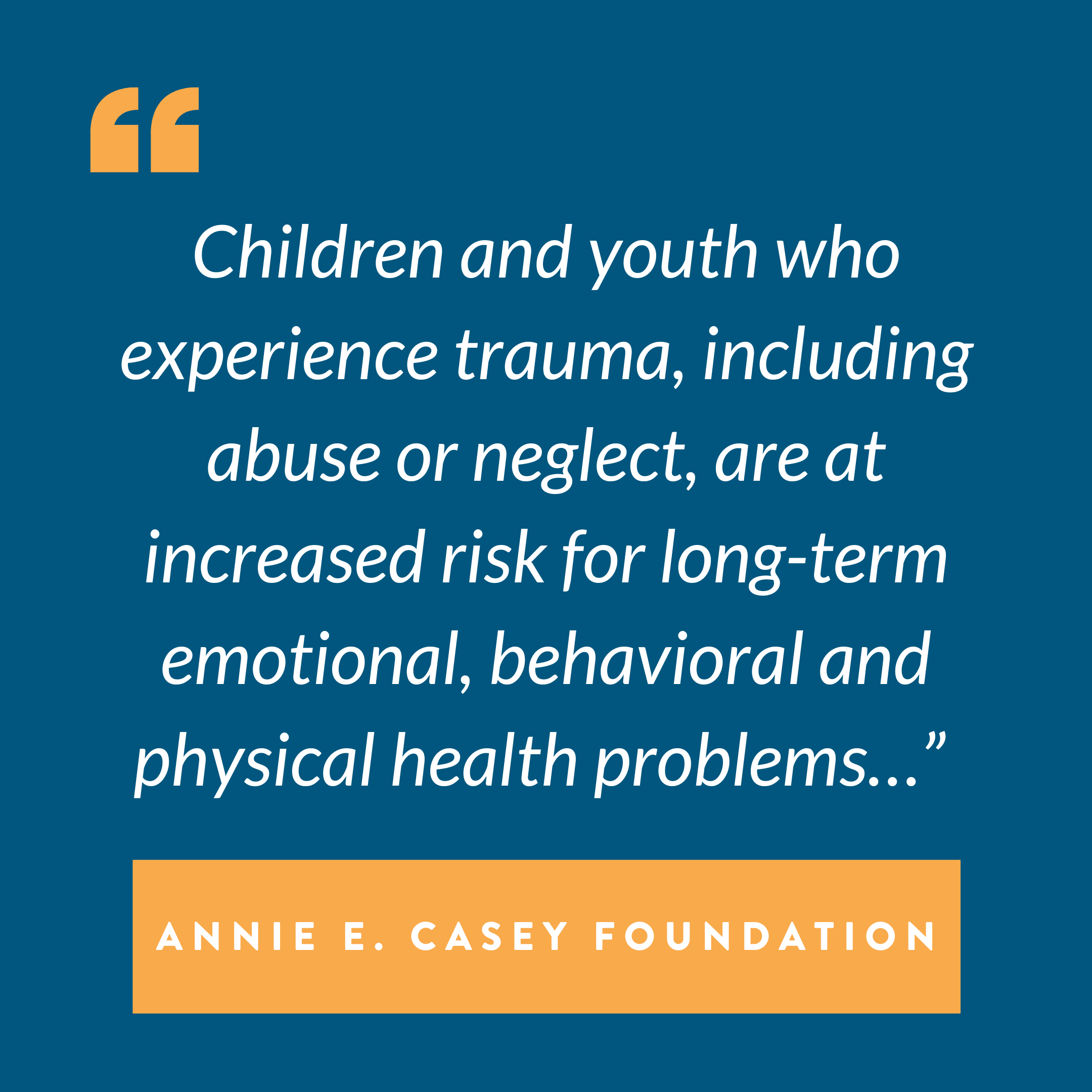 Quote about childhood trauma