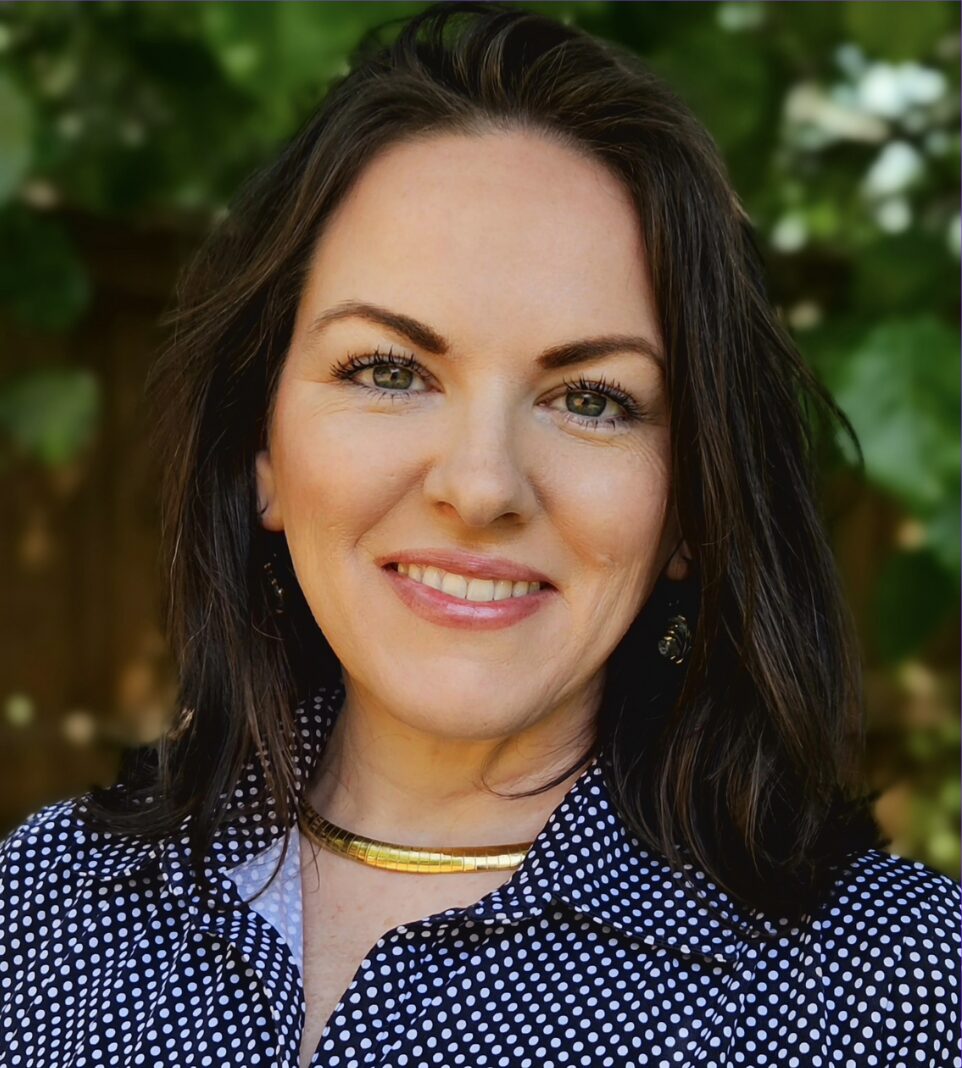 Color photo, headshot of Courtney Scott.