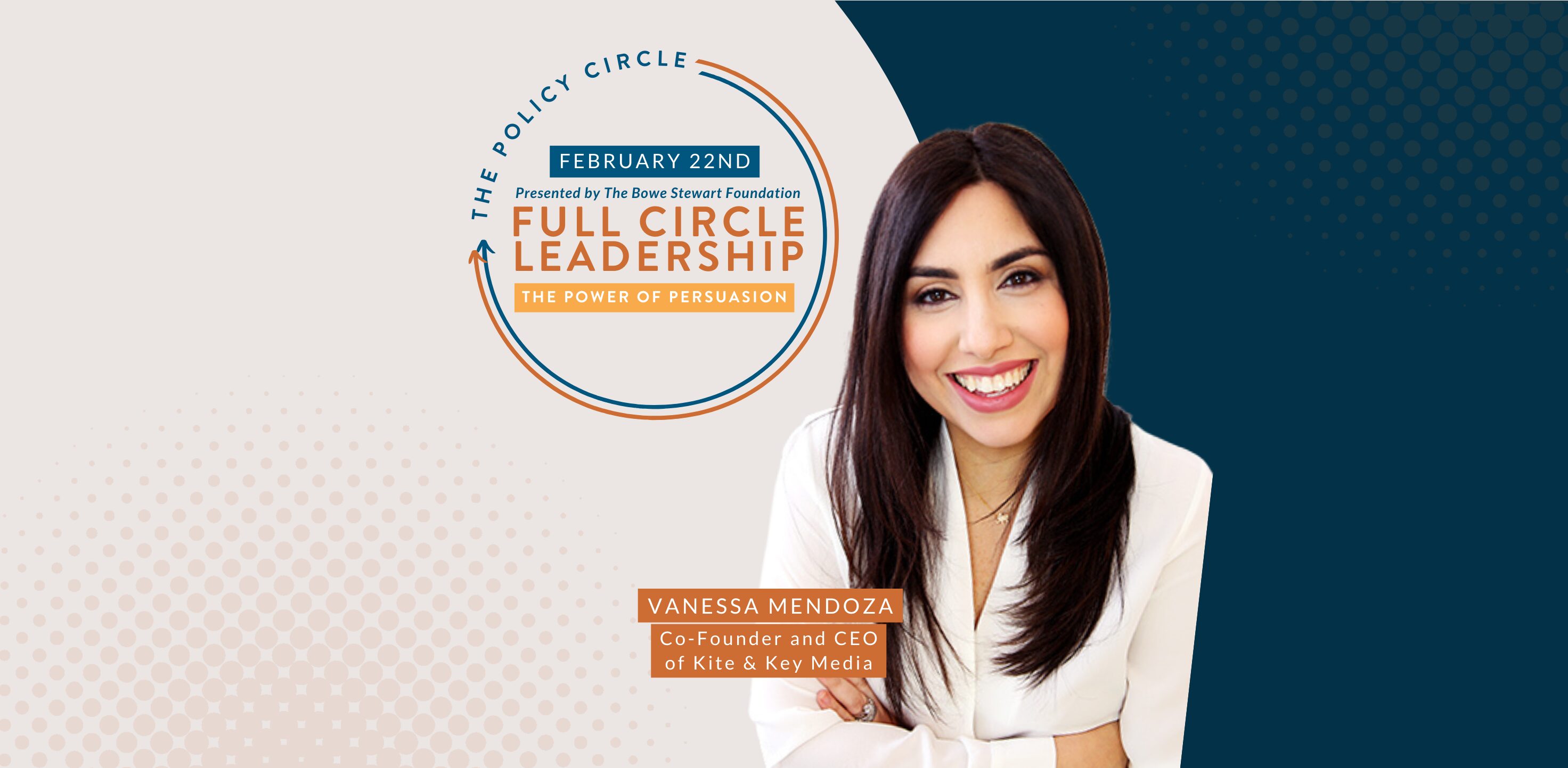 Full Circle Leadership Series Vanessa Mendoza header.