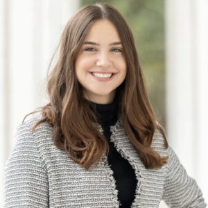 Color photo, headshot of Anna Martina.