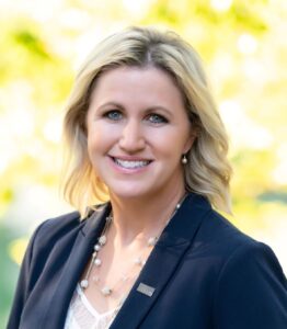 Color photo, headshot of Marjorie Eastman.