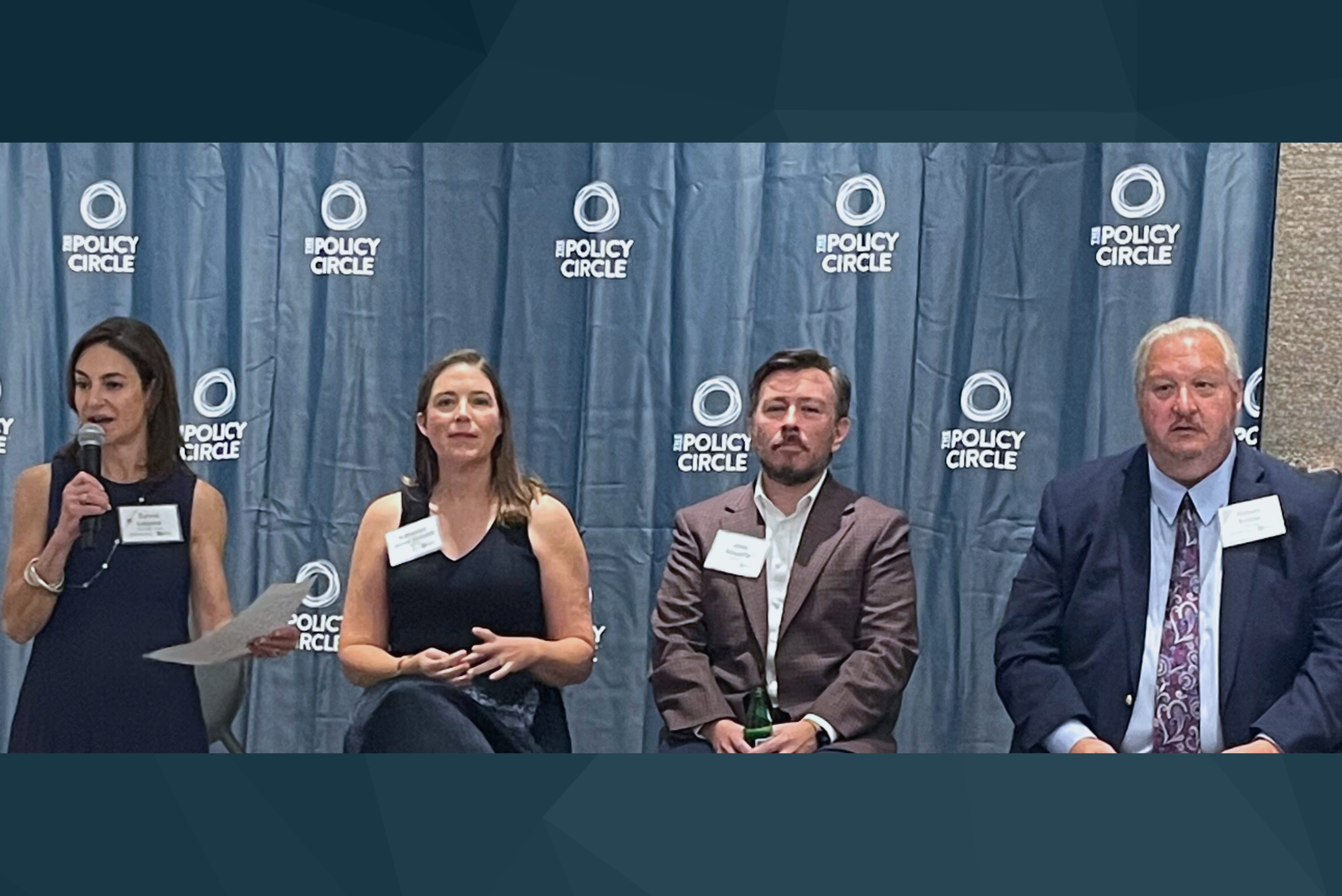 Panelists at The Policy Circle's joint even with EdChoice