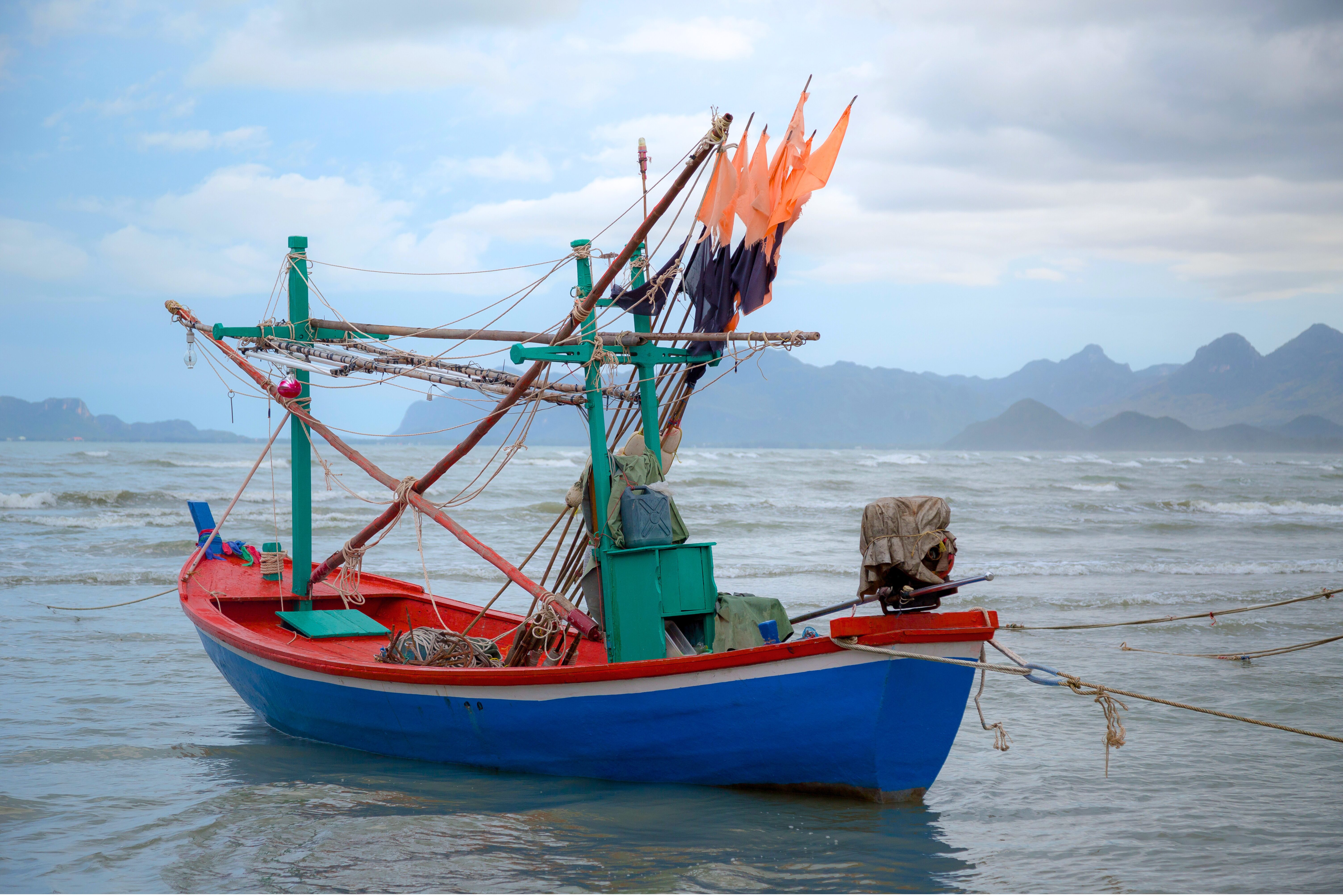A fishing boat at a dock representing Loper Bright Enterprises.